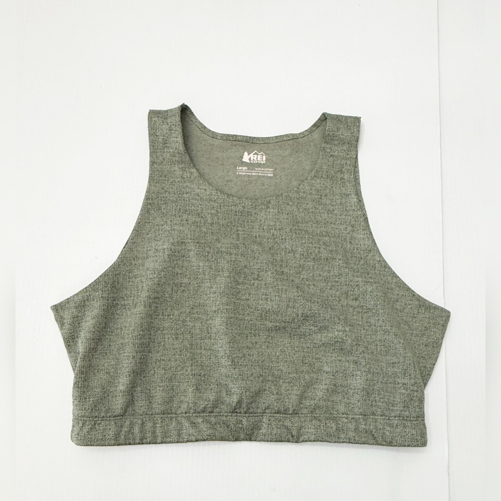 REI Co-op Take Your Time Textured Bra Top - L